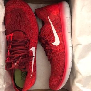 2017 Red Nike Free RN Flyknit